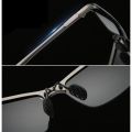 Men Photochromic Polarized Sunglasses Driving Fishing Chameleon Glasses Change Color Sun Glasses Day Night Vision UV400 Eyewear. 