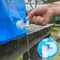 5/10L Foldable Drinking Water Bag Transparent Outdoor Camping Hiking Thickened Bag Big Capacity Storage Container Portable. 