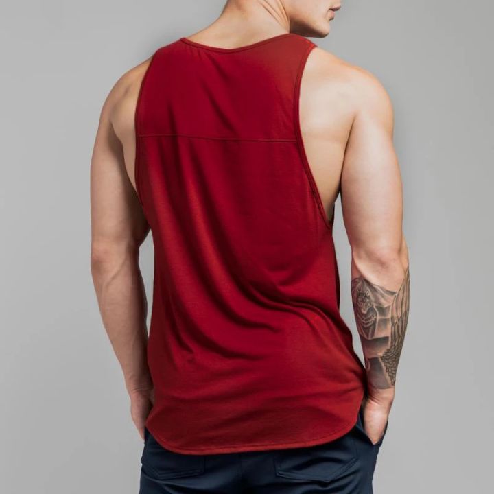 Men's%20Sweat-Absorbent%20Cooling%20Fitness%20Cotton%20Vests%20Comfortable%20Casual%20Sports%20Sleeveless%20T-Shirt%20Gym%20Bodybuilding%20Muscle%20Clothing%20-%20Image%205