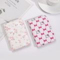 Hello Kitty Women Passport Cover PU Leather Multifunction Credit Card Purse Passport Holder Plane Ticket Organizer Case Pink. 