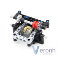 Off-Road Car Buggy Simple Adjustable Differential Lock Framed Kits MOC High-tech Building Blocks Assembly Technical Bricks Toys.