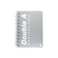 Double A professional plastic book cover A6 thickness 70 GSM. 100 sheets assorted colors 4 books. 