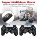 k8 gaming Console,Video Game Stick Built in 64gb 40,000 plus Games, 40 plus Classic Emulators, 4K High Definition HDMI Output for TV with Dual 2.4G Wireless Controllers. 