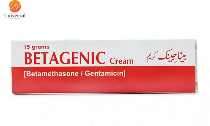 Betagenic Cream For the treatment of redness, itching, swelling or other discomfort caused by skin conditions where bacterial infection is present or suspected