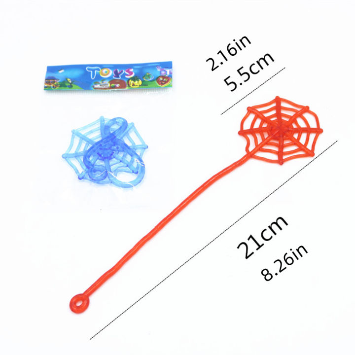 10-50%20Pcs%20Fun%20Color%20Sticky%20Spider%20Web%20for%20Birthday%20Halloween%20Prank%20Horror%20Party%20%20Souvenir%20Decorative%20Carnival%20%20Pack%20-%20Image%202