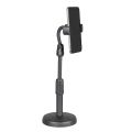 Tiktok, sketch and Art drawing, and YouTube videos creator Compatible Compact Lightweight Mobile Smart Phone Tripod Stand - Black. 