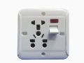 Multi-Functional Universal Light Plug Multi Switch Power Socket Power Light Plug Board - Light Plug 9 in 1 Socket Suitable for UPS, Oven, Fridge, Motor or other Electric Equipment. 