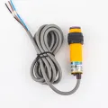 Proximity/Diffuse Reflection Photoelectric Switch Sensor DC12V Infrared E3F-DS10 NO/NC NPN/PNP 5-50cm Detection Range Adjustable. 