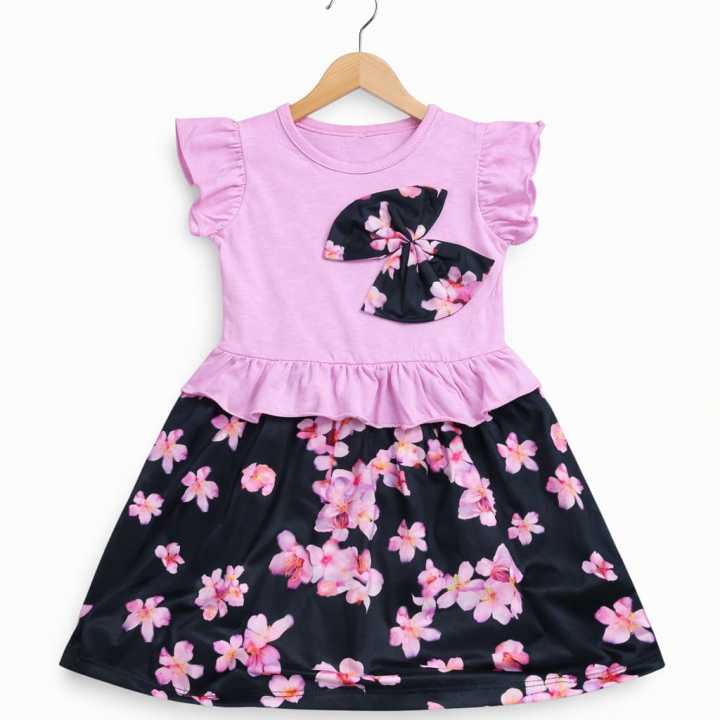 1%20piece%201%20year%20to%2010%20Years%20Export%20Quality%20Girl%20Baby%20Frock/Tops/Soft%20Fabric%20Baby%20Girls%20Dress%20-%20Image%203