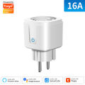 TNCE Tuya 16A/20A WiFi/Zigbee Smart Socket EU Smart Plug With Power Monitoring Timing Function Work With Alexa Google Home. 