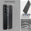 Samsung Galaxy A35 5G Premium Silicone Case Crystal Clear Soft TPU Ultra-Thin Transparent Flexible Protective Mobile Phone Back Cover.