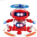 ELECTROPRIME EE43 Dancing Gift Red Smart Robot Toy Kids Robots Flashing Dancing Robot Toy|Baby Walking Toy with LED Lights Flashing and Music for Boys and Girls||Dancing Robot Toy With 3D Light. 