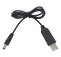 12V Booster cable USB Power Boost line DC 5V to DC 9V / 12V Powerbank to Router and Onu Step UP Module USB Converter Adapter Cable 2.1x5.5mm Plug.