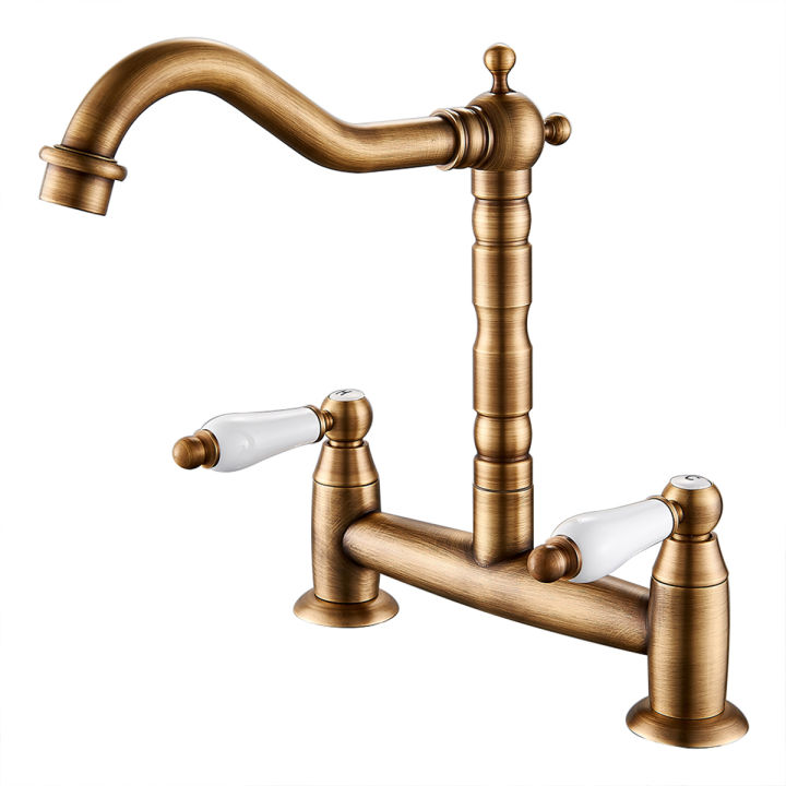 Kitchen%20Ceramic%20Handle%20Faucet%20European%20Style%20Full%20Brass%20Retro%20Double%20Hole%20Two%20Handle%20Bathroom%20Basin%20Faucet%20Kitchen%20Sink%20Faucet%20-%20Image%207