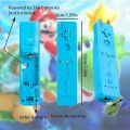 Pack of 2 – Wii Controller Remote for Gaming – Left Controller with Silicone Case & Armband – Comfortable Grip – Compatible with Wii & Wii U – Without Motion Plus. 