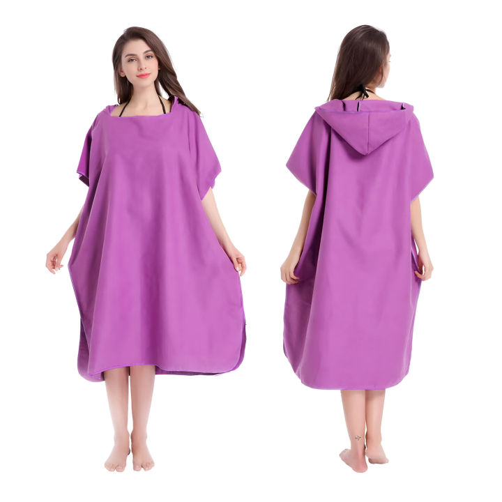 Hooded%20Microfiber%20Towel%20Quick%20Dry%20Swim%20Beach%20Towel%C2%A0%20Unisex%20Travel%20Surf%20Sauna%20Gym%20Lightweight%20Bathrobe%20Cape%20Changing%20Robe%C2%A0%20-%20Image%207