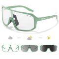 Scvcn New Men's UV400 Photochromic Cycling Sunglasses Women Sports Running Eyewear for Men Glasses Road Bike Bicycle Goggles.