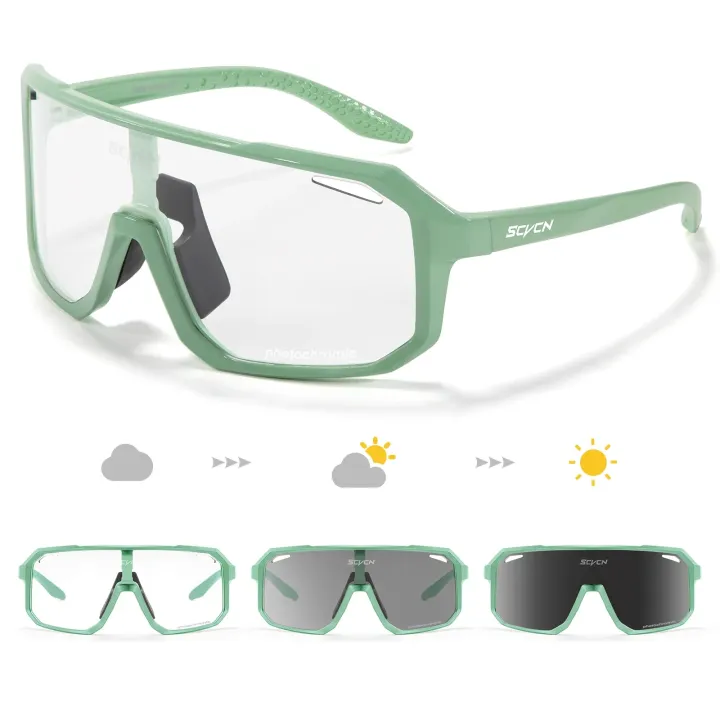 Scvcn%20New%20Men's%20UV400%20Photochromic%20Cycling%20Sunglasses%20Women%20Sports%20Running%20Eyewear%20for%20Men%20Glasses%20Road%20Bike%20Bicycle%20Goggles%20-%20Image%205