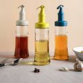 ALLMRO Soy Sauce Dispenser Cooking Seasoning Oil Bottle Sauce Bottle Glass Storage Bottles for Oil and Vinegar Oil Dispenser. 