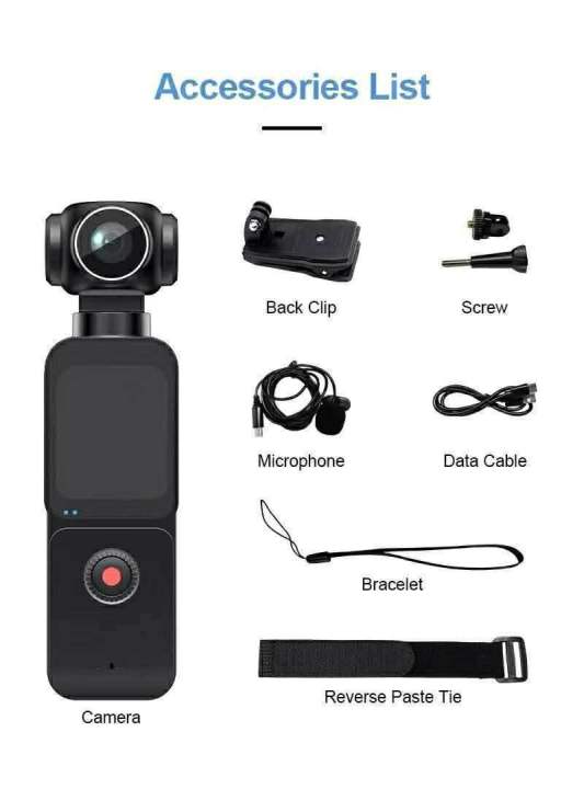 Dgs%20OX3%20Pocket%20Camera%20Touch%20screen%20for%20video%20vlog%20-%20Image%204
