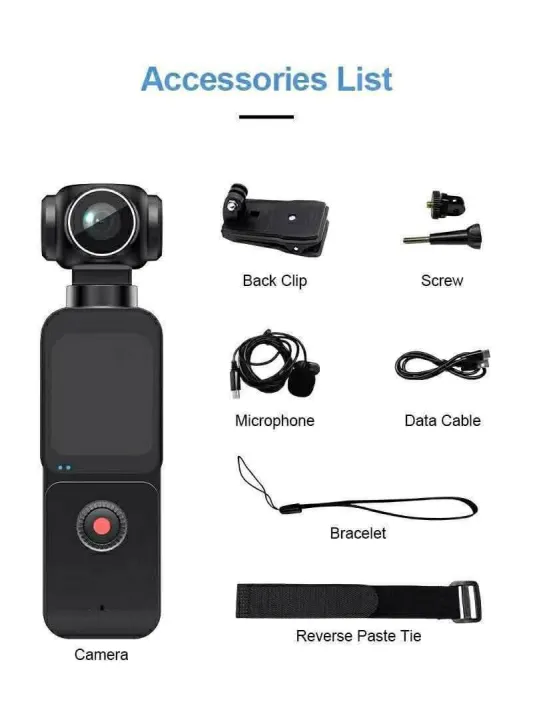 Dgs%20OX3%20Pocket%20Camera%20Touch%20screen%20for%20video%20vlog%20-%20Image%204