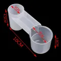 5Pcs Plastic Bird Feeder Clear Water Bottle Drinker Cup for Pigeon. 