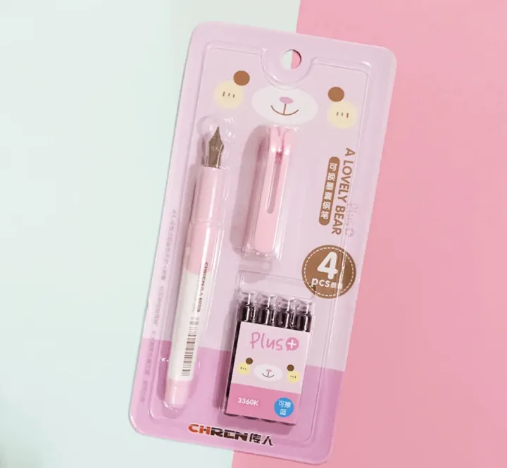Chren%203360k%20gift%20pen%20pack(%201%20pcs%20pen%20with%204%20ink%20cattridges)%20-%20Image%207