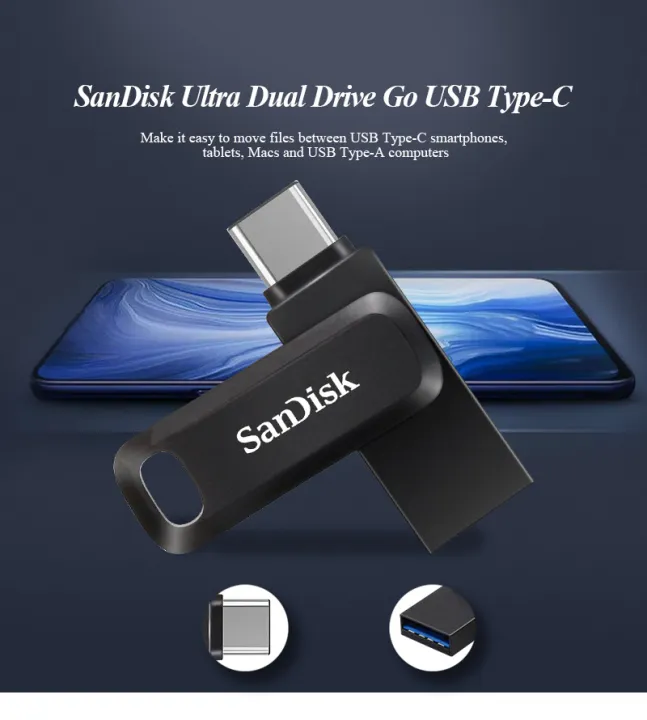 SanDisk%20Dual%20OTG%20Pen%20Drive%20for%20iPhone%2015%2016%20USB%203.2%20Type-C%20Flash%20Drive%2064GB%20128GB%20256GB%20512GB%20Max%20400Mb/s%20Memory%20u%20Disk%20Pendrive%20-%20Image%202