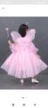 Girls Pari Frock Butterfly Set. 