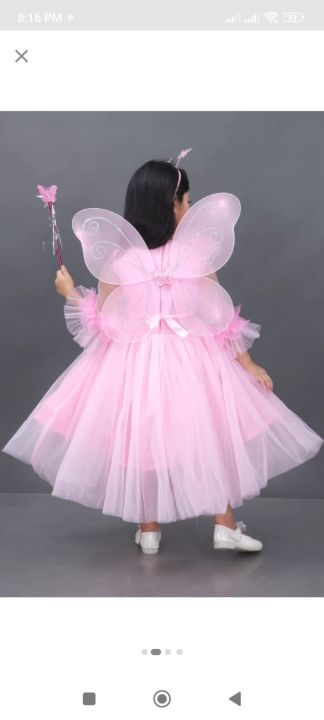 Girls%20Pari%20Frock%20Butterfly%20Set%20-%20Image%202