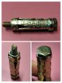 Rawl bolt, size 1/4"/6mm, local make. 10 pcs pouch.length 2"/50mm. 