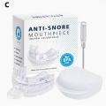 Anti-Snoring Device Anti Snoring Mouthpiece Mouth Guard for Women Men Snore Reducing Most Comfortable Adjustable Oral Appliance.
