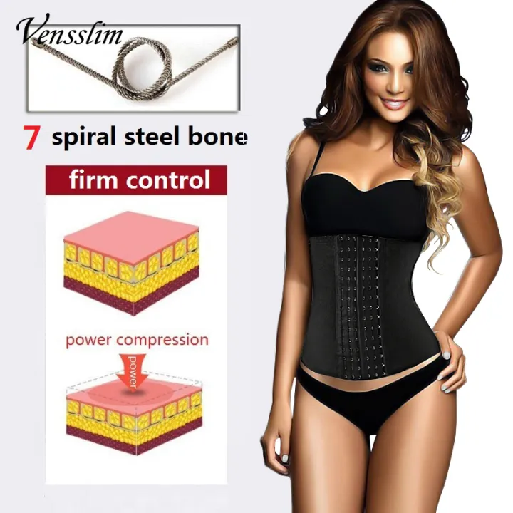 Plus%20Size%20Slimming%20Shapewear%20Women%20Dress%20Waist%20Trainer%20Body%20Shaper%20Underwear%20Modeling%20Belt%20Strap%20Tummy%20Trimmer%20Corset%20-%20Image%204