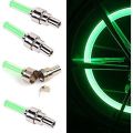 2 PCS Bicycle LED light Motion sensor tyre light tyre valve motion activated neon light for bicycle motorcycle bike car tire light green red blue pink purple long lasting colorful light. 