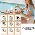 Kitchen Powerful Stirrer Milk Frother Handheld Foam Maker for Lattes Whisk Drink Mixer Coffee Electric Rechargable Egg Beater. 