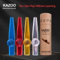 Lightweight Kazoo Aluminum Alloy Metal Fun Instrument Easy To Use for Music Lovers Professional Music Instrument Clarinete.