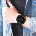 SYNOKE Watch Outdoor Sports Multifunctional Waterproof Shock Resistant Large Screen Display Luminous LED Digital Watch For Men. 