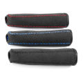Hand Brake Set Universal Car Handbrake Sleeve Leather Cover Anti-Skid Auto Parking Brake. 