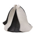 1PC Felt Head Protection Bath Anti Heat Free Size Russian Style Shower Cap Sauna Hat Sauna Vaporarium Accessories Wholesale New.