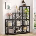 Ladder Bookshelf, 12 Shelves Industrial Etagere Bookcase

Customize. 