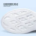 Women Walking Trainers Shoes Mesh Sports Breathable Lightweight Flats Soft Sole Casual Knitted Sneakers. 