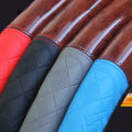 Wooden Pattern Auto Accessories 4 Colors Interior Accessories Universal Car Steering Wheel Cover PU Leather Steering Covers. 