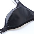 Men's Underwear G-string Thongs PU Leather Thongs Mens Bikini G-string T-back Underwear Thongs.