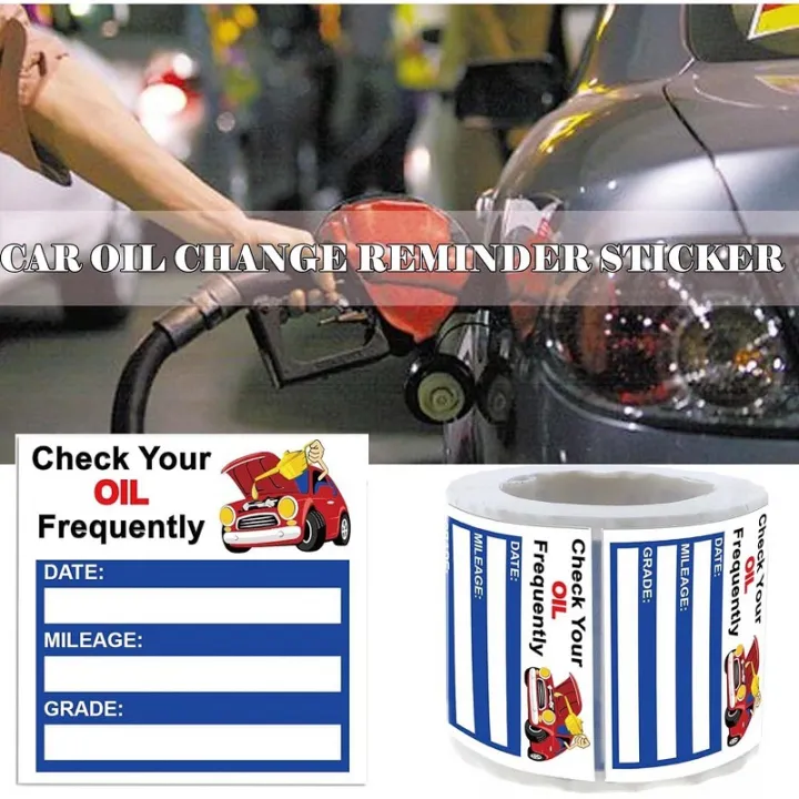150%20Pcs%20Oil%20Change%20Auto%20Maintenance%20Service%20Due%20Reminder%20Stickers%20Labels%20in%20Roll%20-%20Image%203