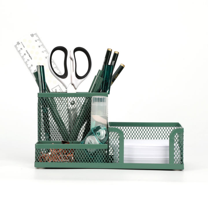 Mesh%20Desk%20Organizer%20Metal%20Office%20Storage%20Box%20with%20Compartment%20Stationery%20Holder%20Office%20Supplies%20-%20Image%206