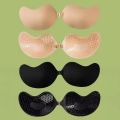 1 Piece Invisible Stick-On Lift Bra, Strapless & Seamless Push Up Anti-convex Bra, Women's Lingerie & Underwear Accessories.