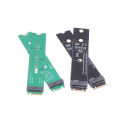 M.2 SATA/NVME PCI-E Protocol SSD Adapter Board Expansion Card B KEY/M KEY Interface Extension Card Gold Finger Test Protect Card.