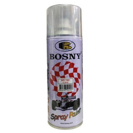 400ml Clear Lacquer Glossy Spray Paint Bosny