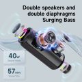 ZEALOT-S49PRO Portable Bluetooth Speaker 20W IPX6 Waterproof Powerful Sound Box Bass Boost Dual Pairing True Wireless Speaker.