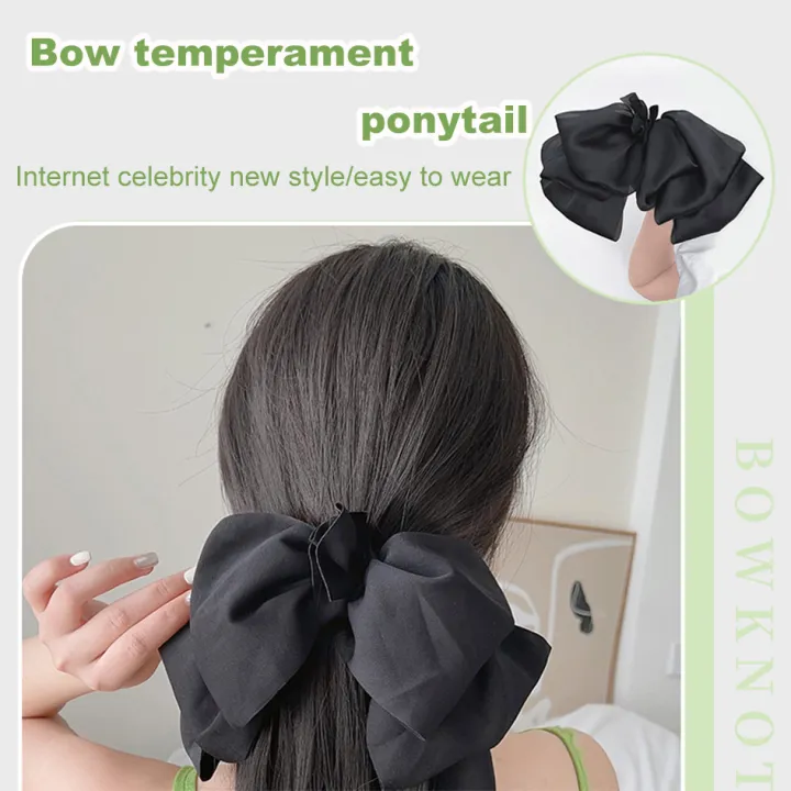 Synthetic%2010inch%2012inch%2014inch%2016inch%20ponytail%20wig%20for%20women%20with%20long%20curly%20hair%20high%20ponytail,%20bow%20tie%20low%20braid%20fake%20ponytail%20-%20Image%204
